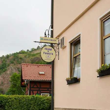 Hotel&ferienwohnungen Bohlenblick 3* Saalfeld Saale